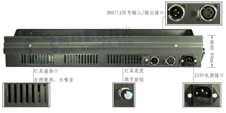 LED演播室地燈CM-LED600(DD)