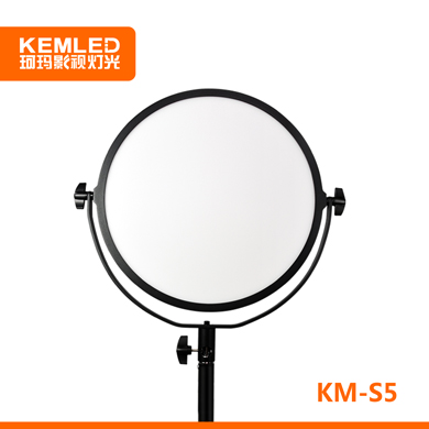 KEMA珂瑪 KM-S5超薄便攜式可調(diào)色溫LED平板燈，功率50W，外拍神器